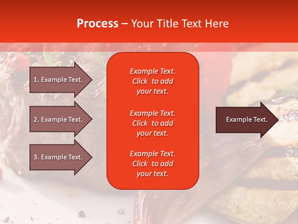 Preparation Garnish Surface PowerPoint Template