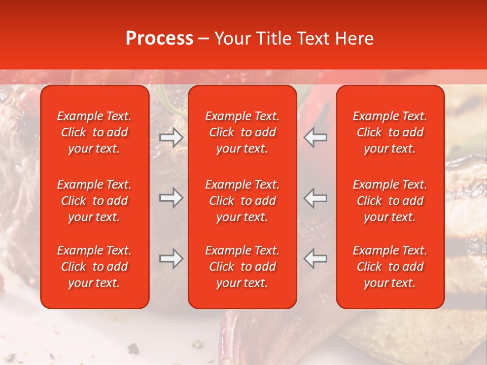 Preparation Garnish Surface PowerPoint Template