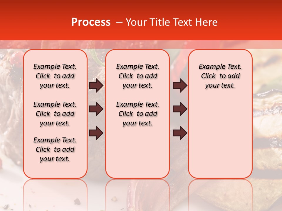 Preparation Garnish Surface PowerPoint Template
