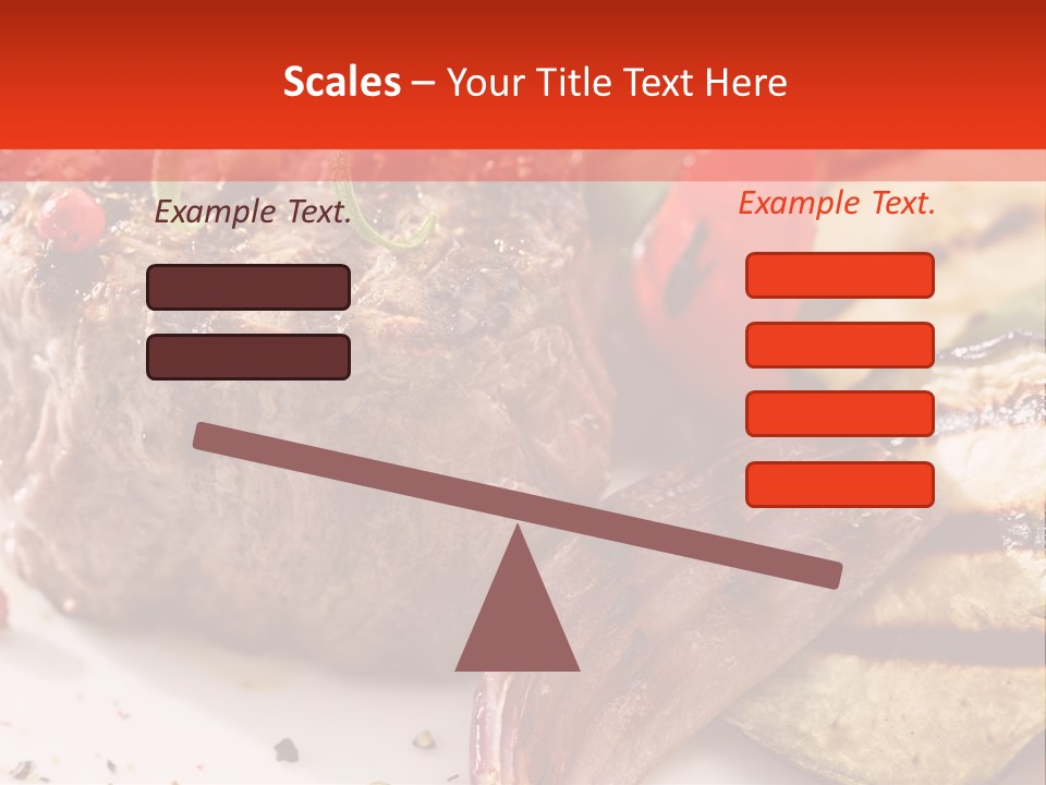 Preparation Garnish Surface PowerPoint Template