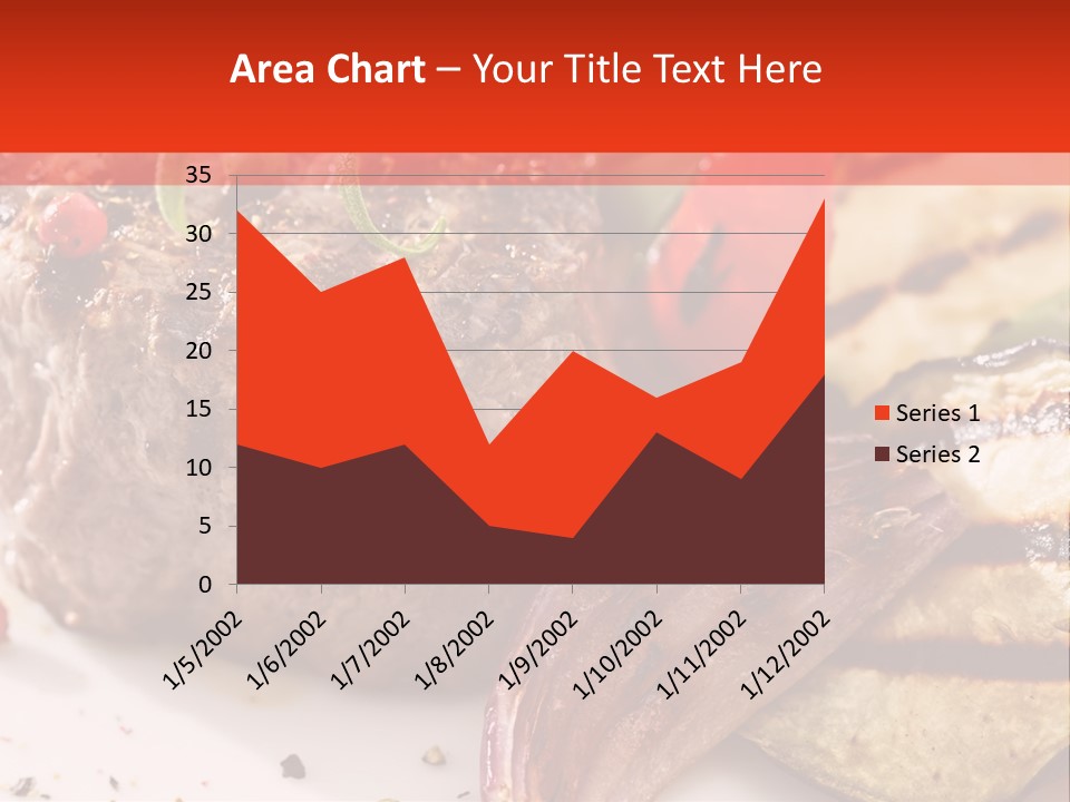 Preparation Garnish Surface PowerPoint Template