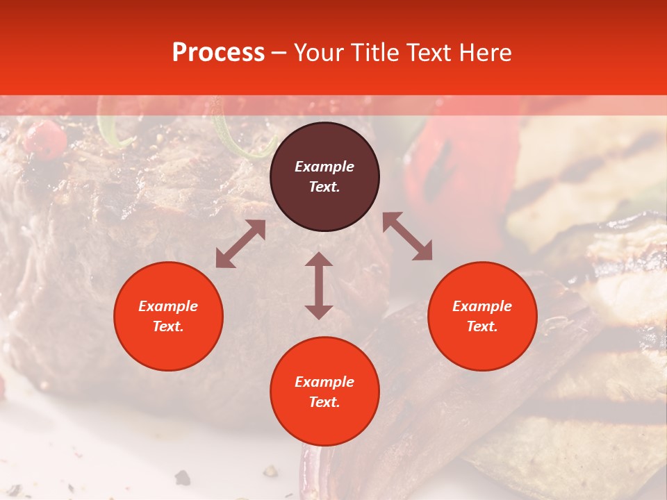 Preparation Garnish Surface PowerPoint Template