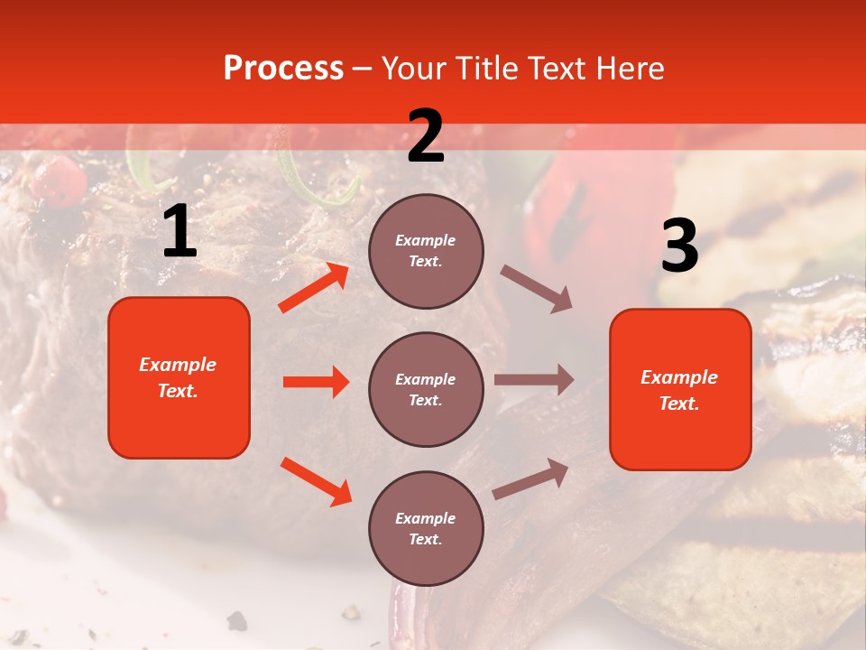 Preparation Garnish Surface PowerPoint Template