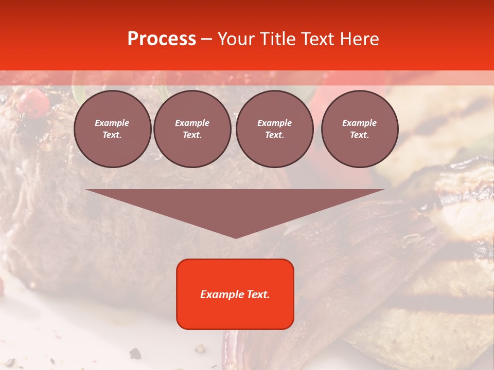 Preparation Garnish Surface PowerPoint Template