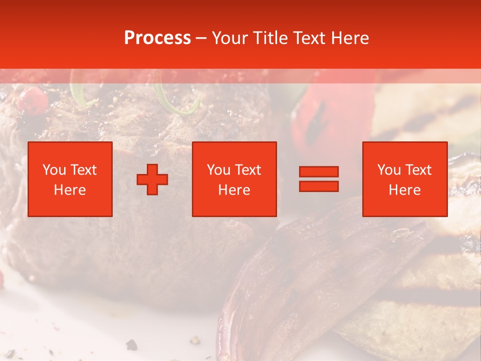 Preparation Garnish Surface PowerPoint Template