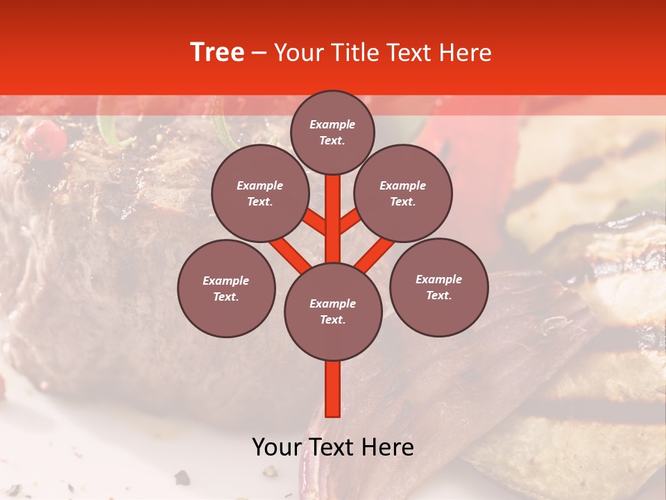 Preparation Garnish Surface PowerPoint Template