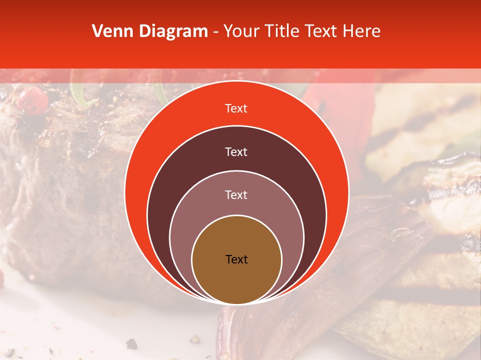 Preparation Garnish Surface PowerPoint Template