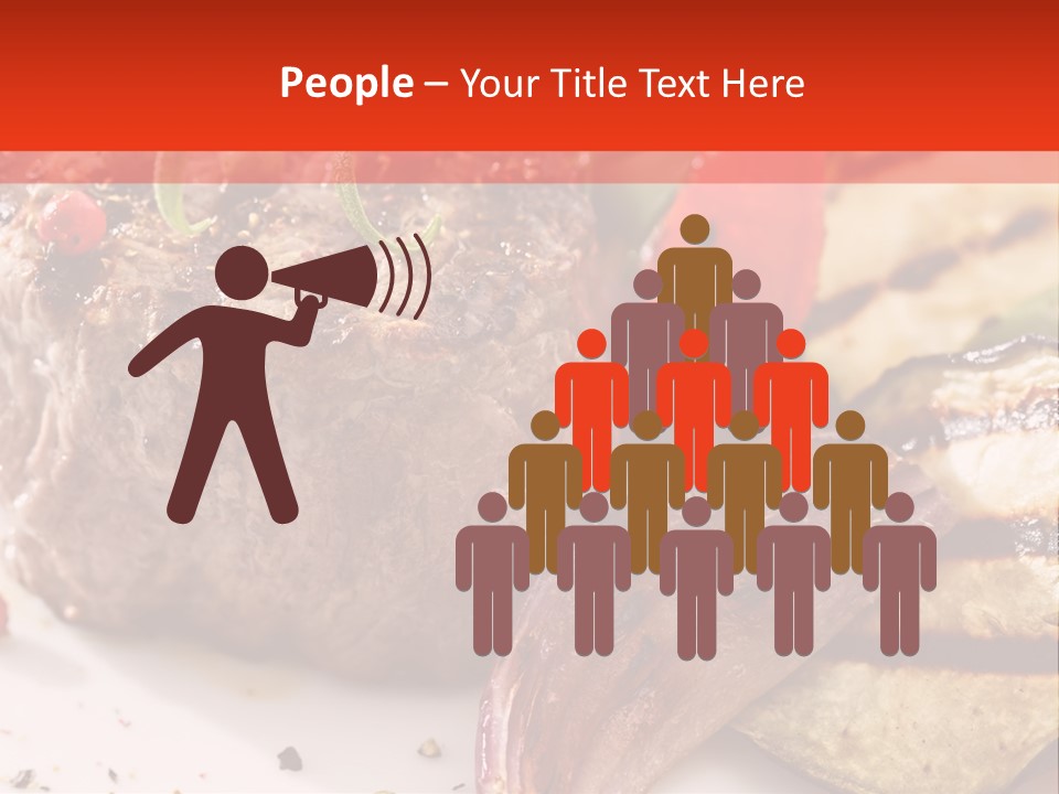 Preparation Garnish Surface PowerPoint Template