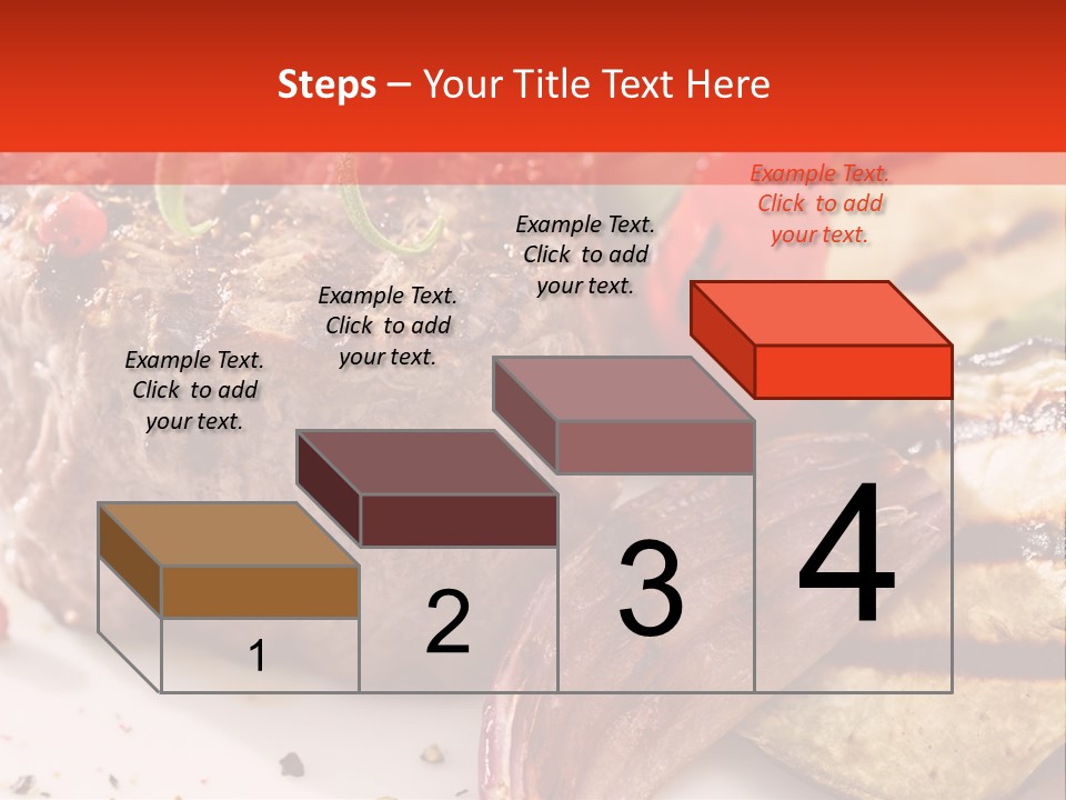 Preparation Garnish Surface PowerPoint Template