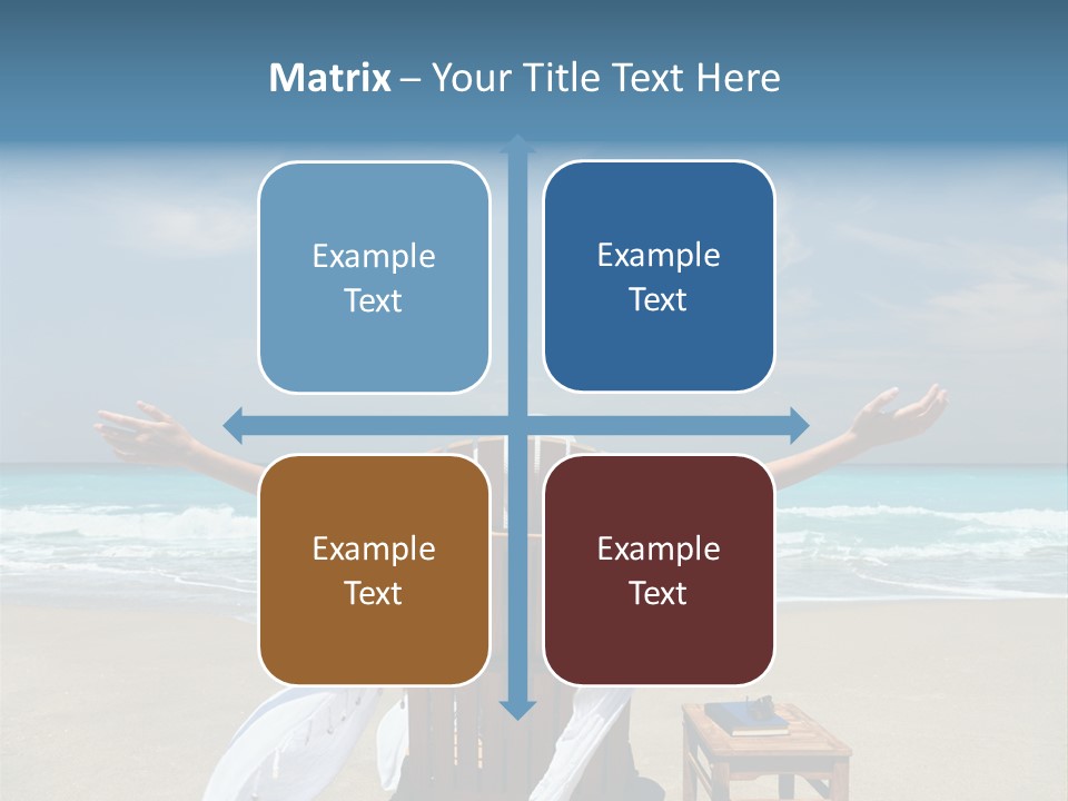 Sky Mountain Strange PowerPoint Template