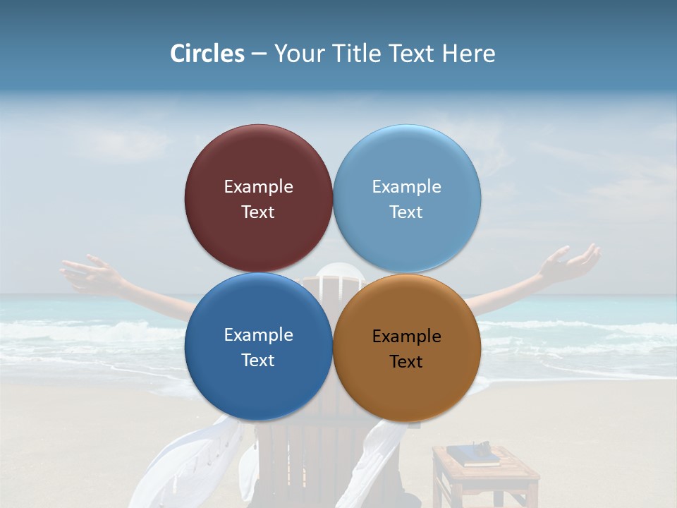 Sky Mountain Strange PowerPoint Template