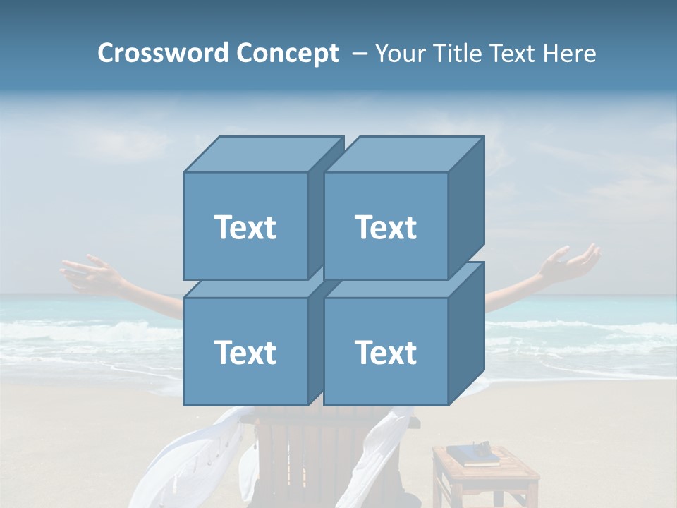 Sky Mountain Strange PowerPoint Template