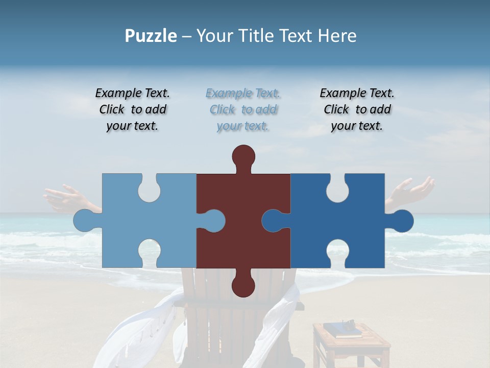 Sky Mountain Strange PowerPoint Template