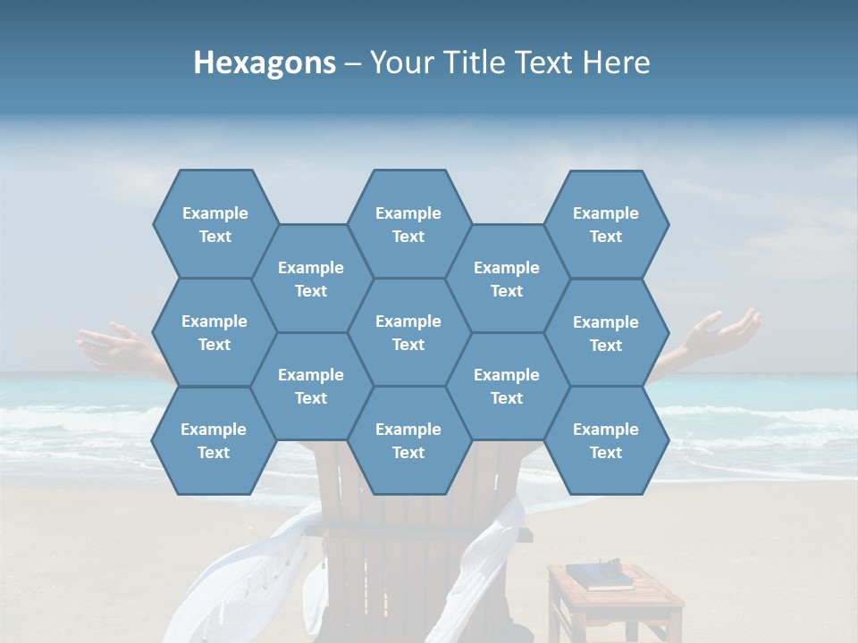 Sky Mountain Strange PowerPoint Template