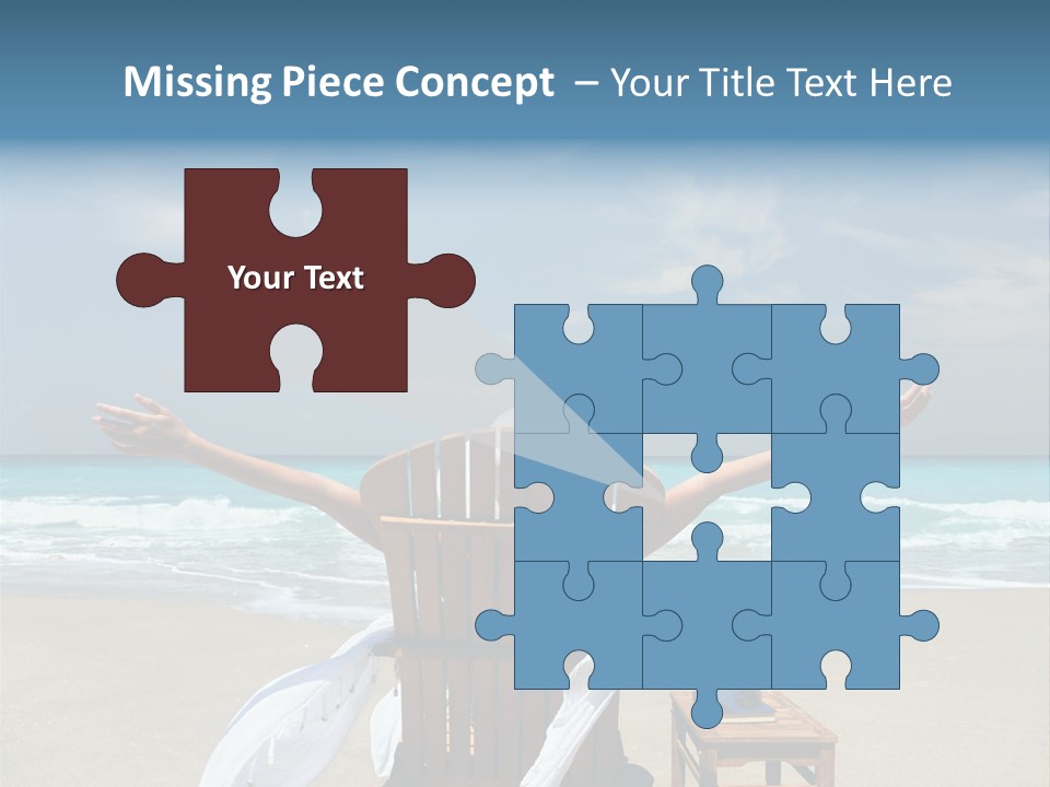 Sky Mountain Strange PowerPoint Template