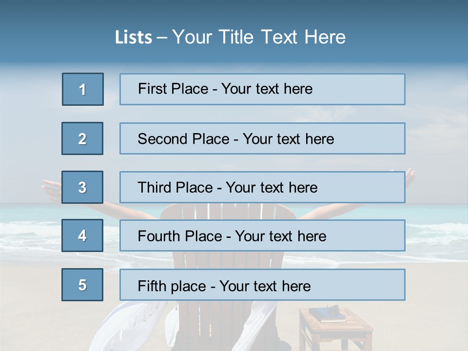 Sky Mountain Strange PowerPoint Template