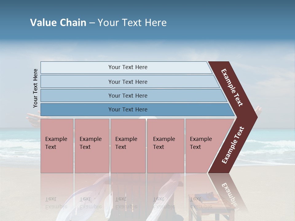Sky Mountain Strange PowerPoint Template