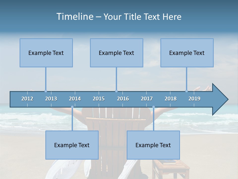 Sky Mountain Strange PowerPoint Template