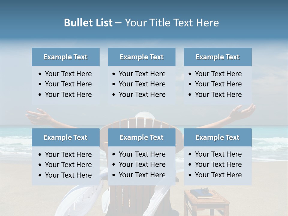 Sky Mountain Strange PowerPoint Template