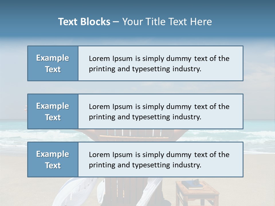 Sky Mountain Strange PowerPoint Template