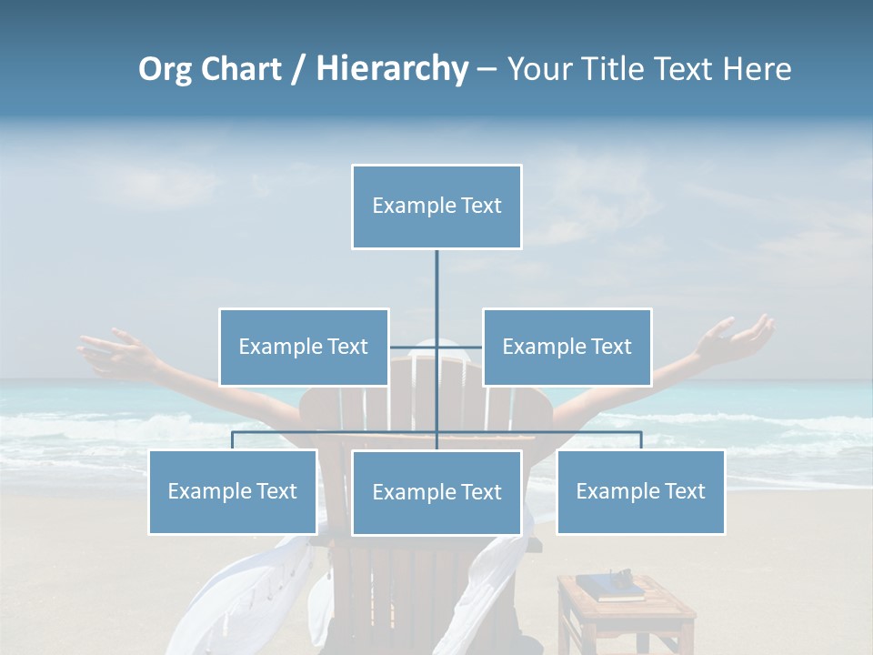 Sky Mountain Strange PowerPoint Template