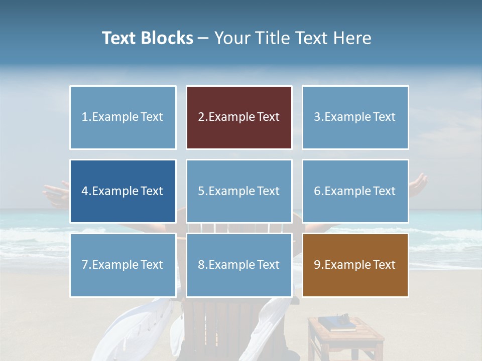 Sky Mountain Strange PowerPoint Template