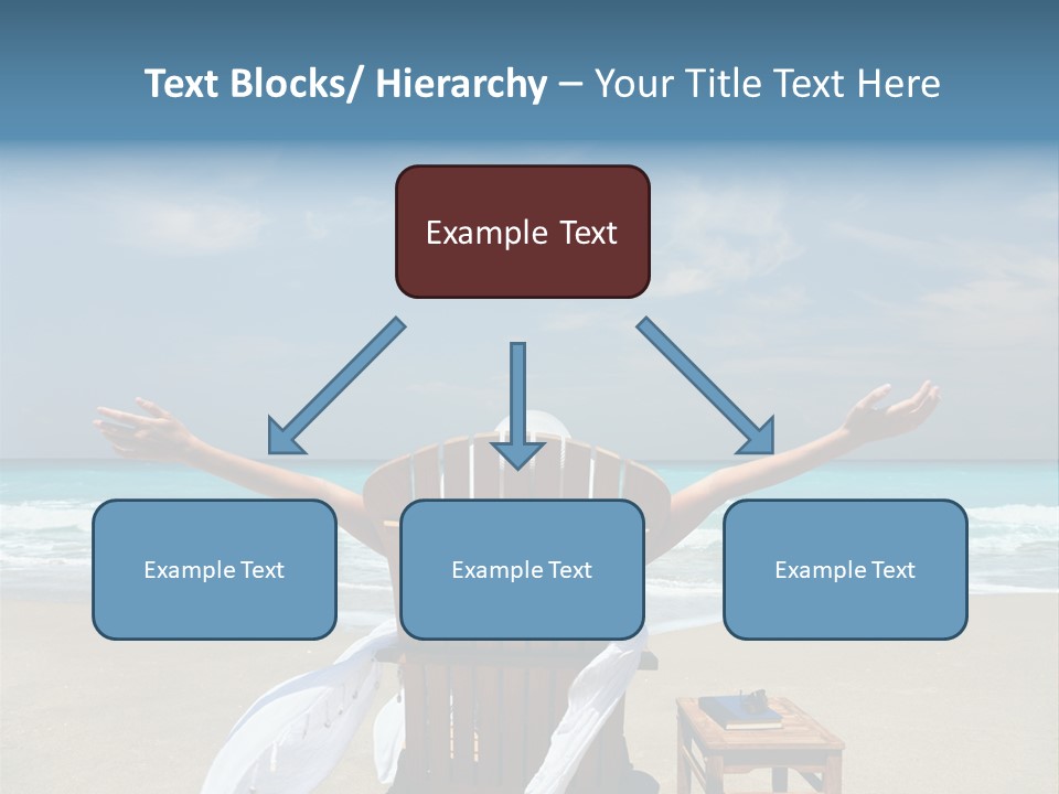 Sky Mountain Strange PowerPoint Template