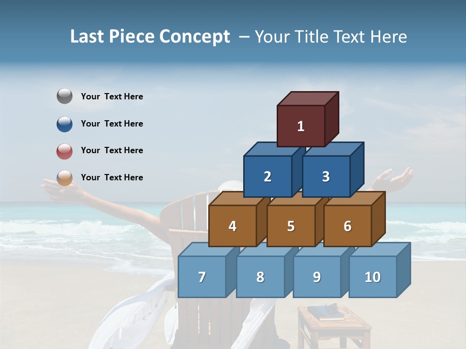 Sky Mountain Strange PowerPoint Template