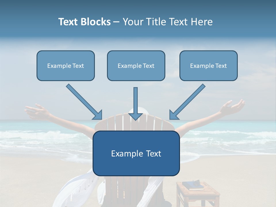 Sky Mountain Strange PowerPoint Template