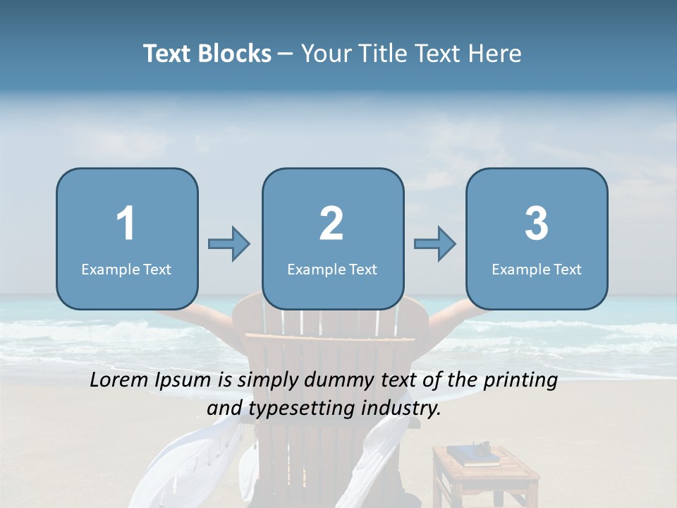 Sky Mountain Strange PowerPoint Template