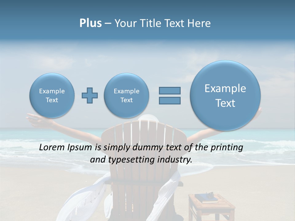 Sky Mountain Strange PowerPoint Template