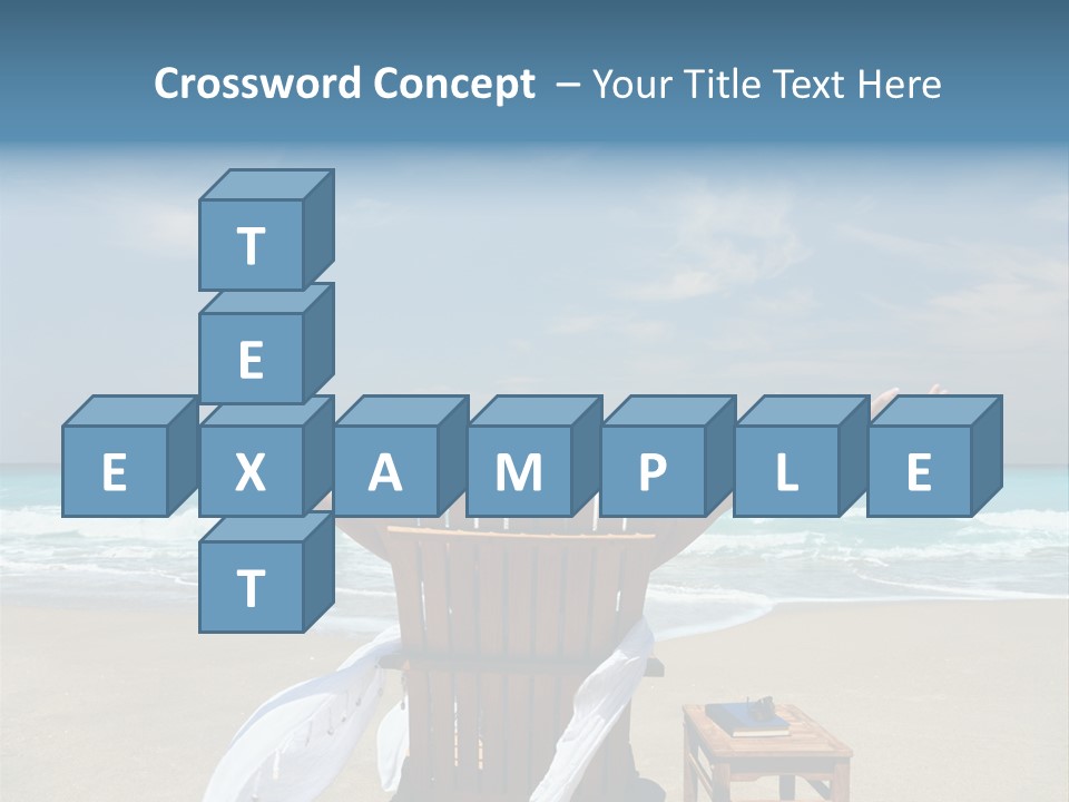 Sky Mountain Strange PowerPoint Template