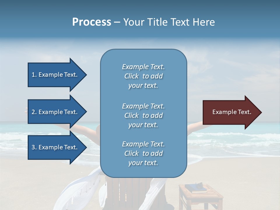 Sky Mountain Strange PowerPoint Template