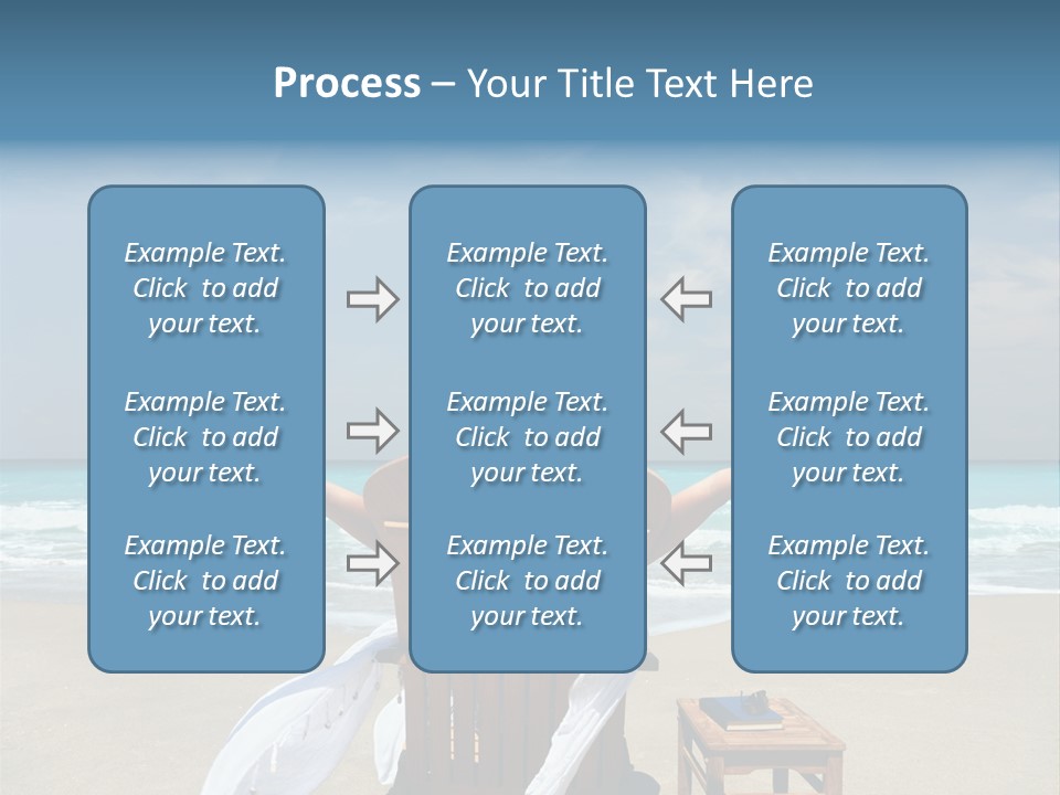 Sky Mountain Strange PowerPoint Template