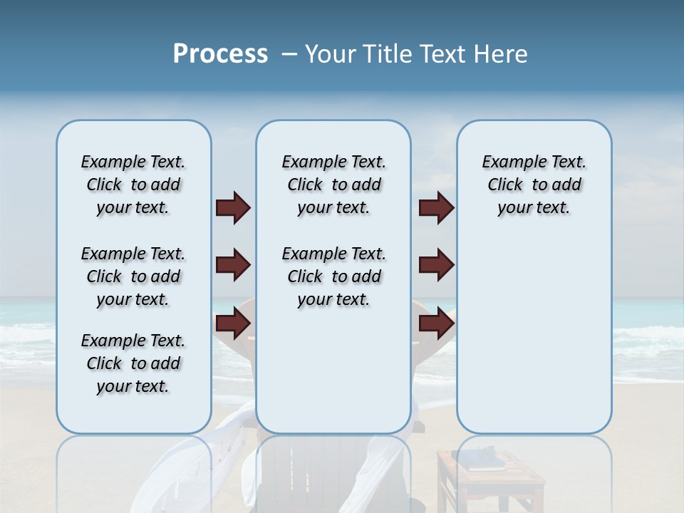 Sky Mountain Strange PowerPoint Template