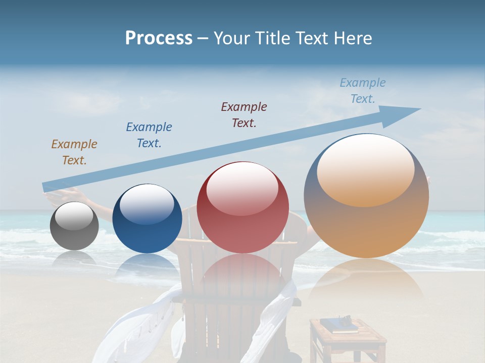 Sky Mountain Strange PowerPoint Template