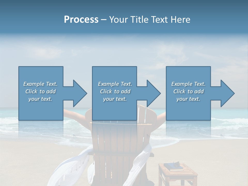 Sky Mountain Strange PowerPoint Template