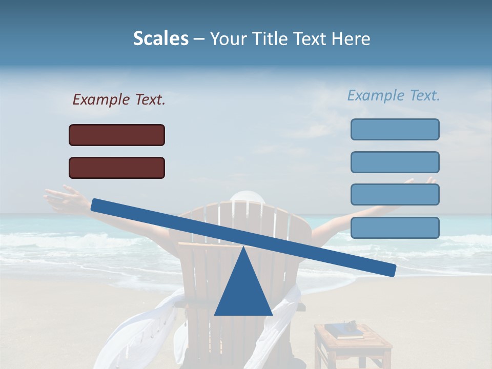 Sky Mountain Strange PowerPoint Template