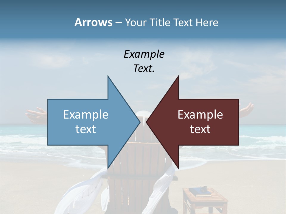 Sky Mountain Strange PowerPoint Template