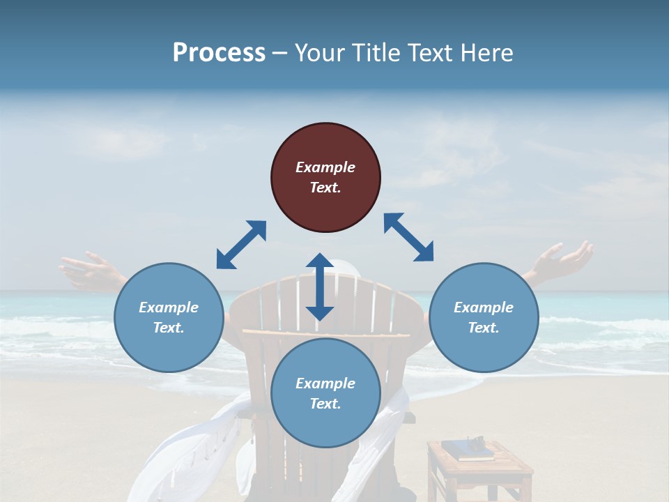 Sky Mountain Strange PowerPoint Template