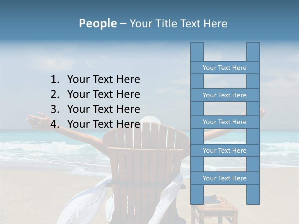 Sky Mountain Strange PowerPoint Template