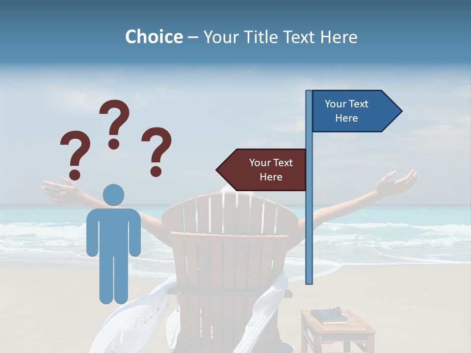 Sky Mountain Strange PowerPoint Template