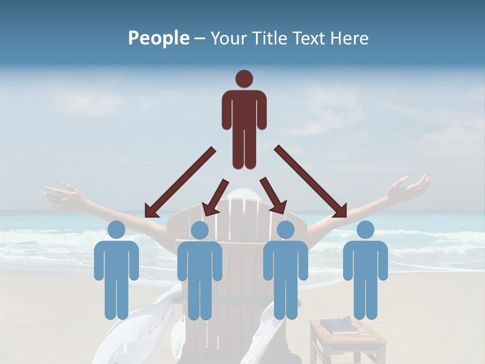 Sky Mountain Strange PowerPoint Template