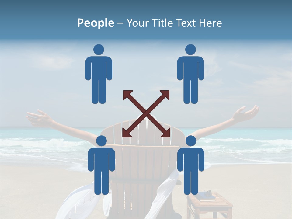 Sky Mountain Strange PowerPoint Template