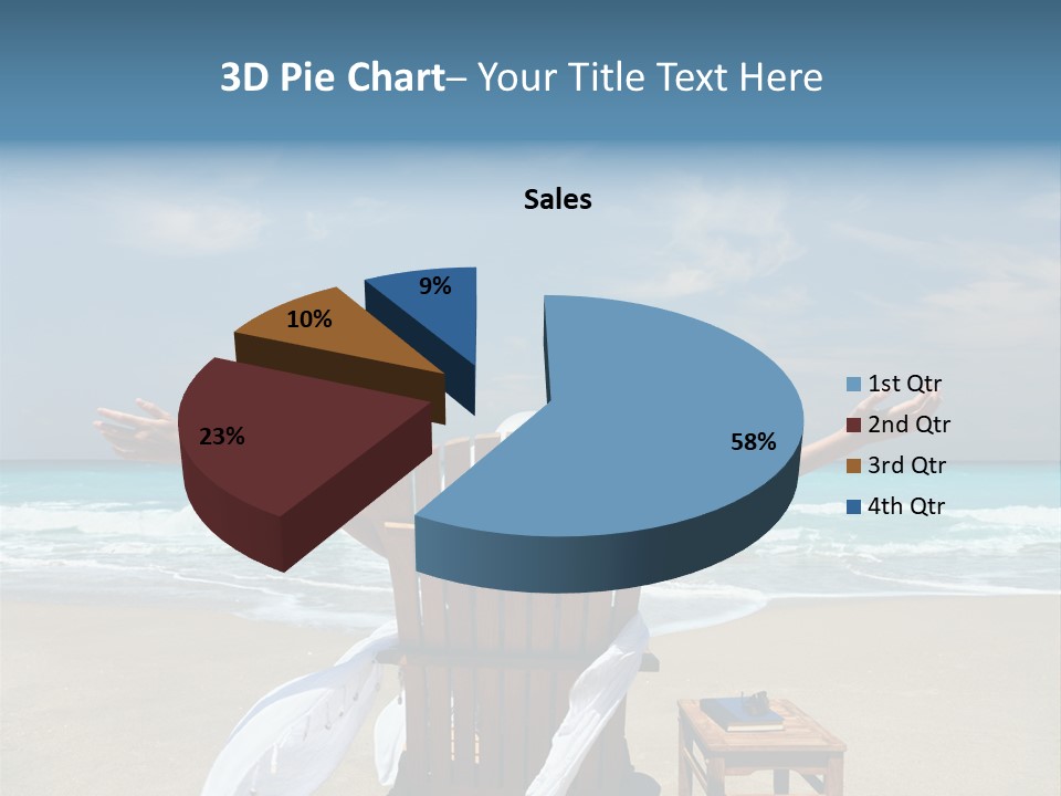 Sky Mountain Strange PowerPoint Template