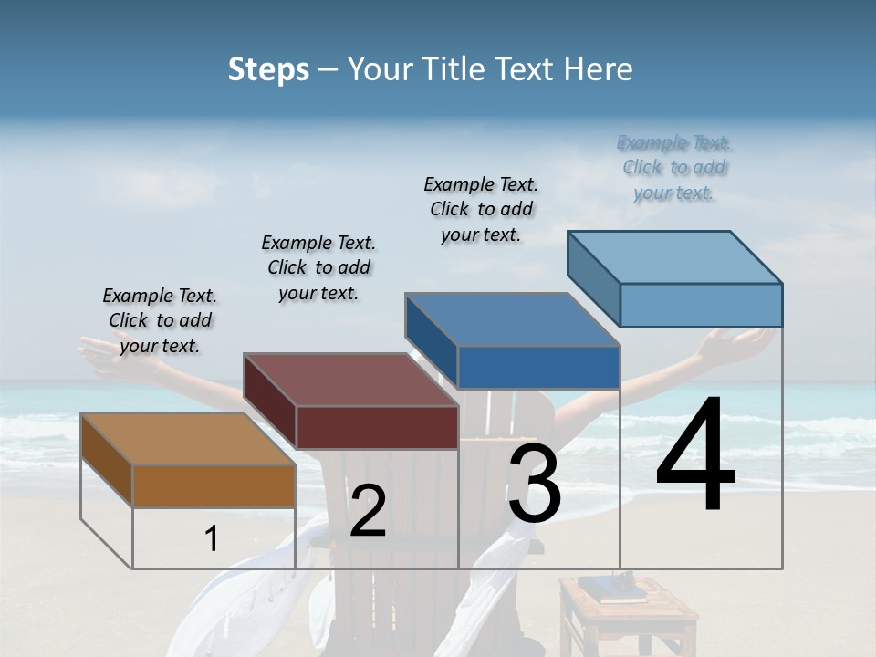 Sky Mountain Strange PowerPoint Template