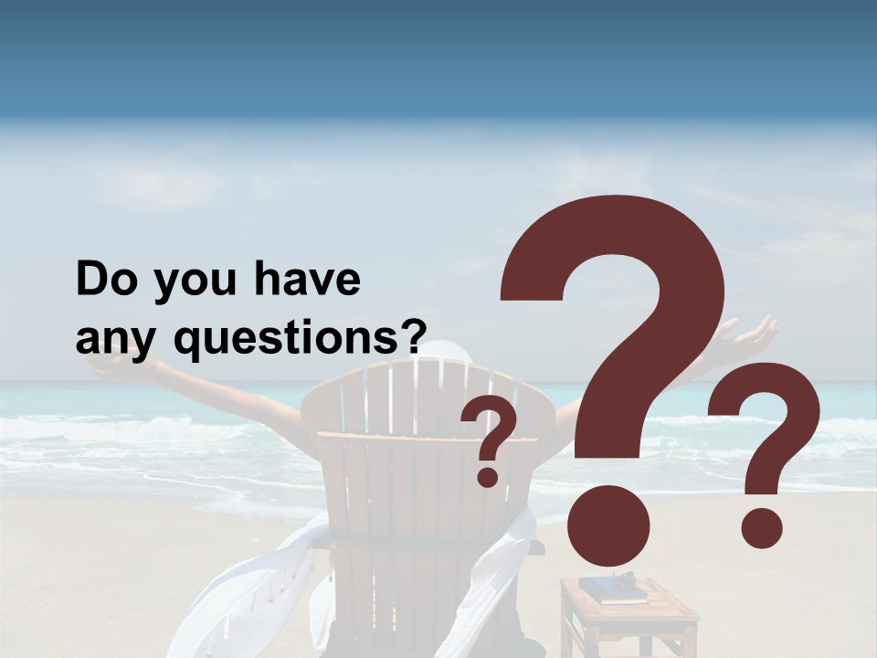 Sky Mountain Strange PowerPoint Template