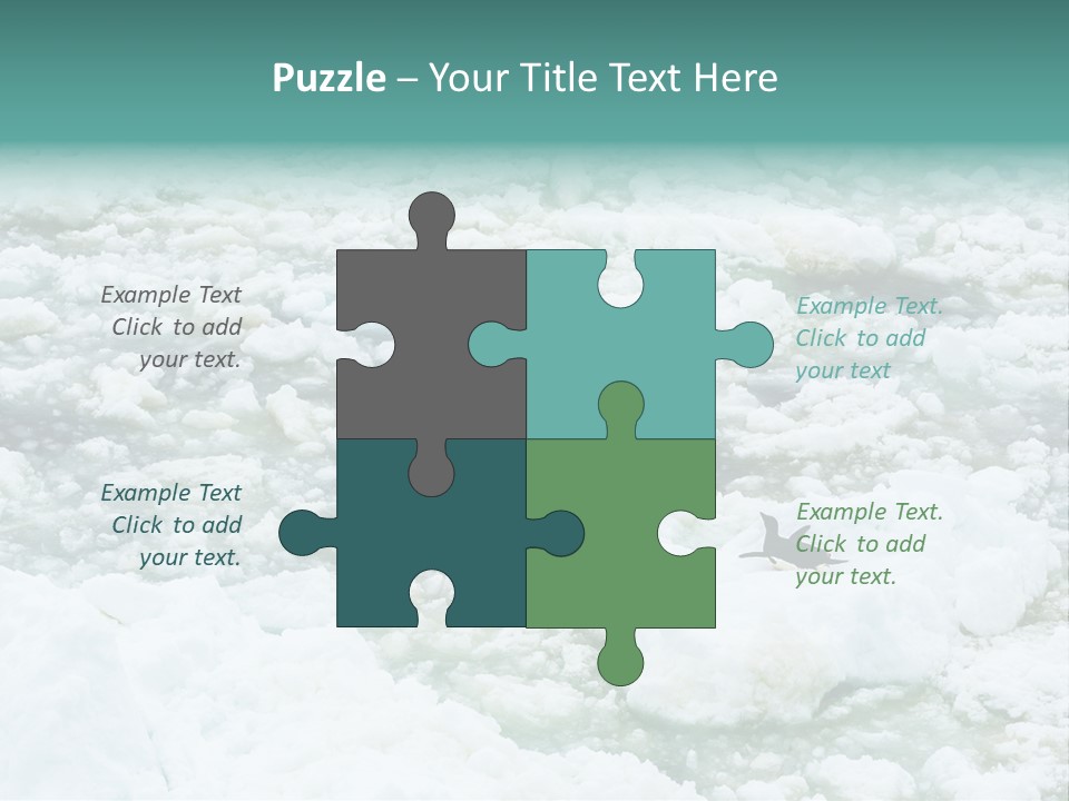 Sky Mountain Strange PowerPoint Template