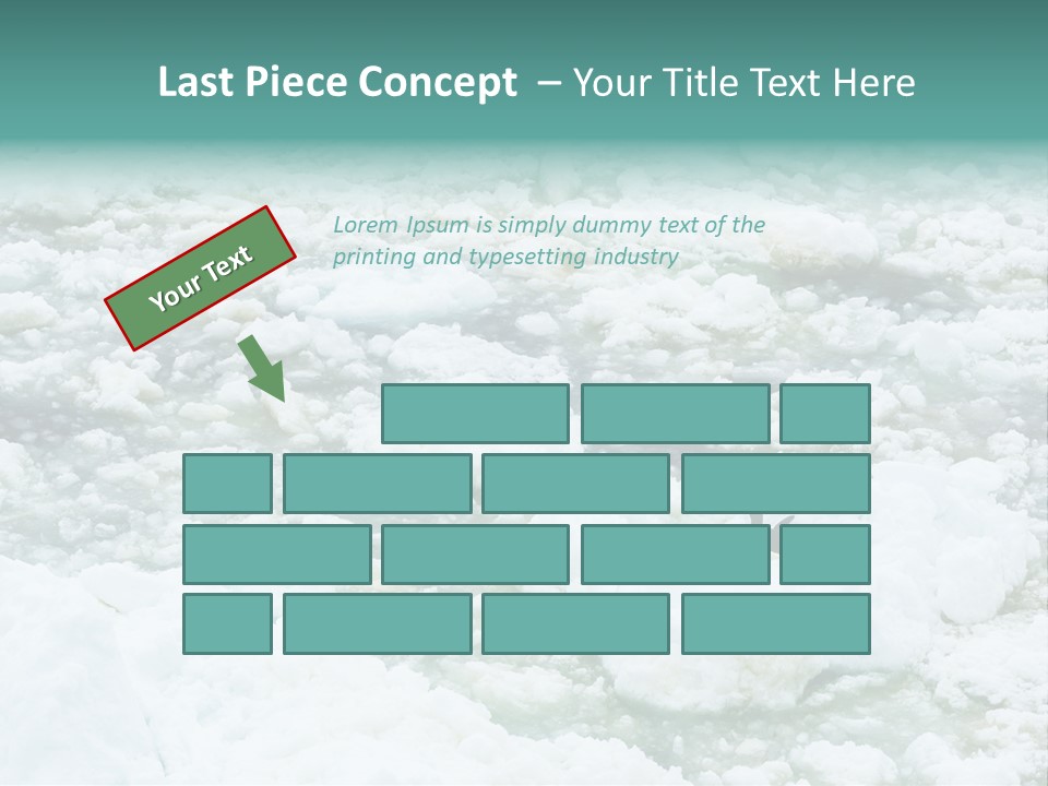 Sky Mountain Strange PowerPoint Template