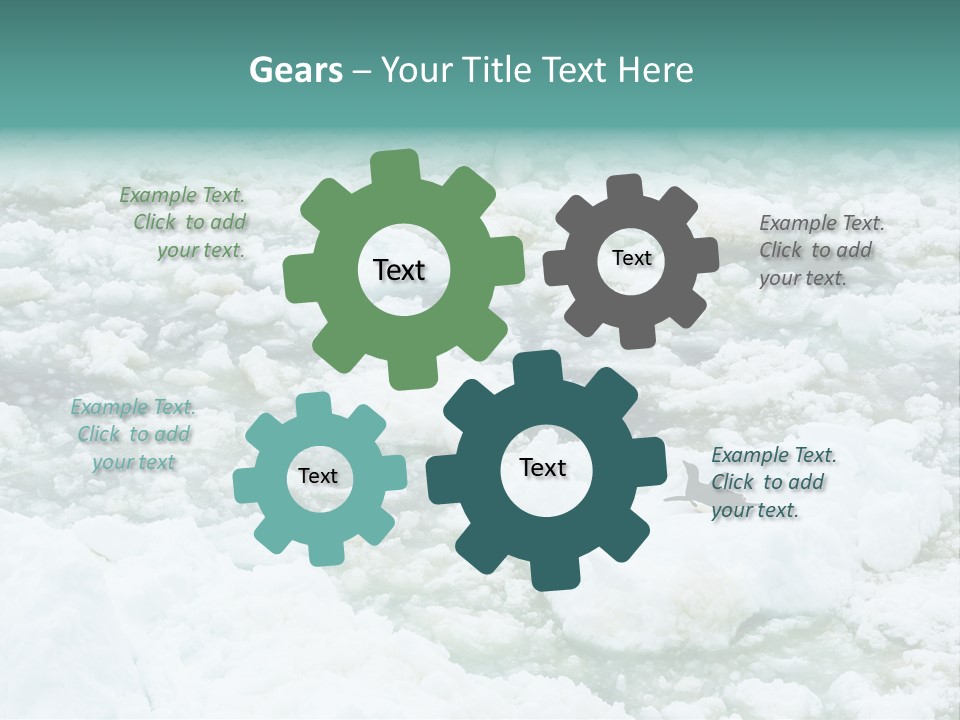 Sky Mountain Strange PowerPoint Template